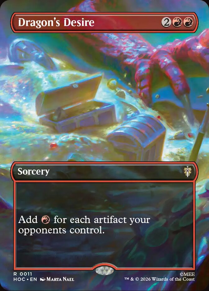 Dragon's Desire - Foil