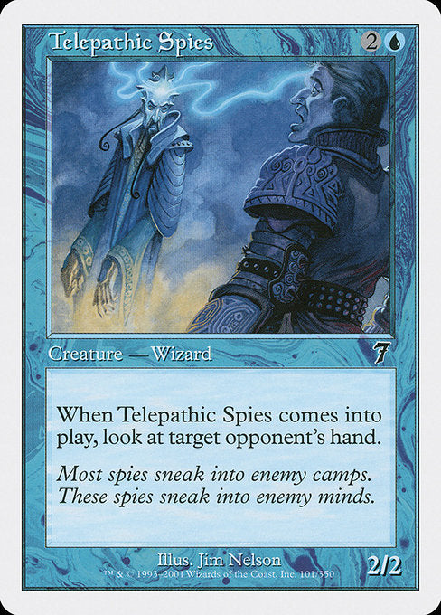 Telepathic Spies - Foil