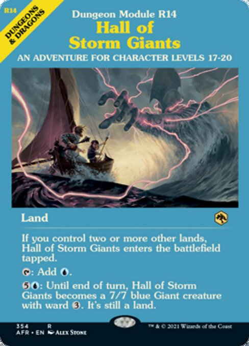 Hall of Storm Giants - Foil