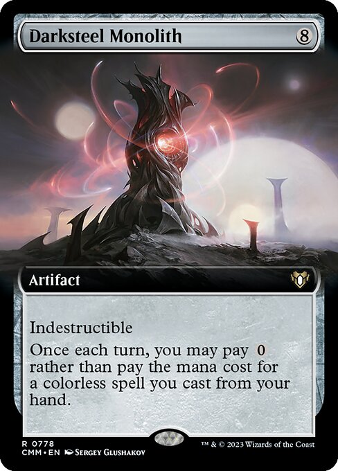 Darksteel Monolith - Foil