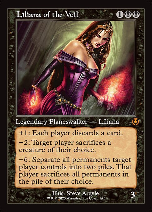Liliana of the Veil - Foil
