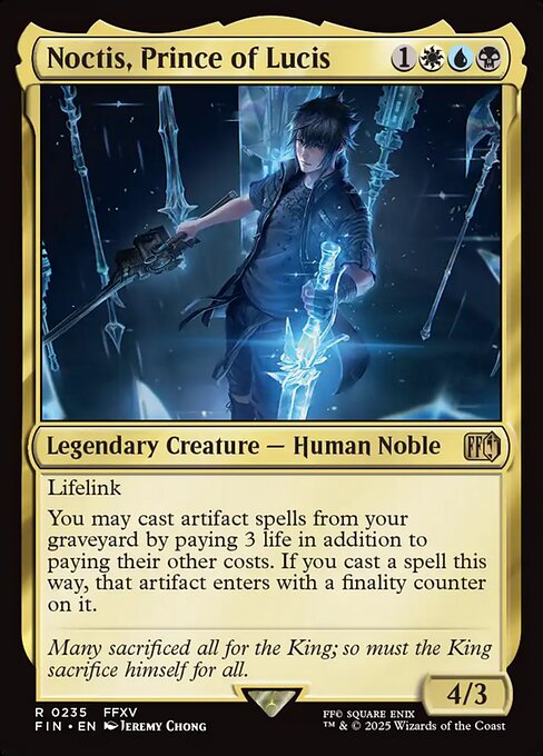 Noctis, Prince of Lucis - Foil