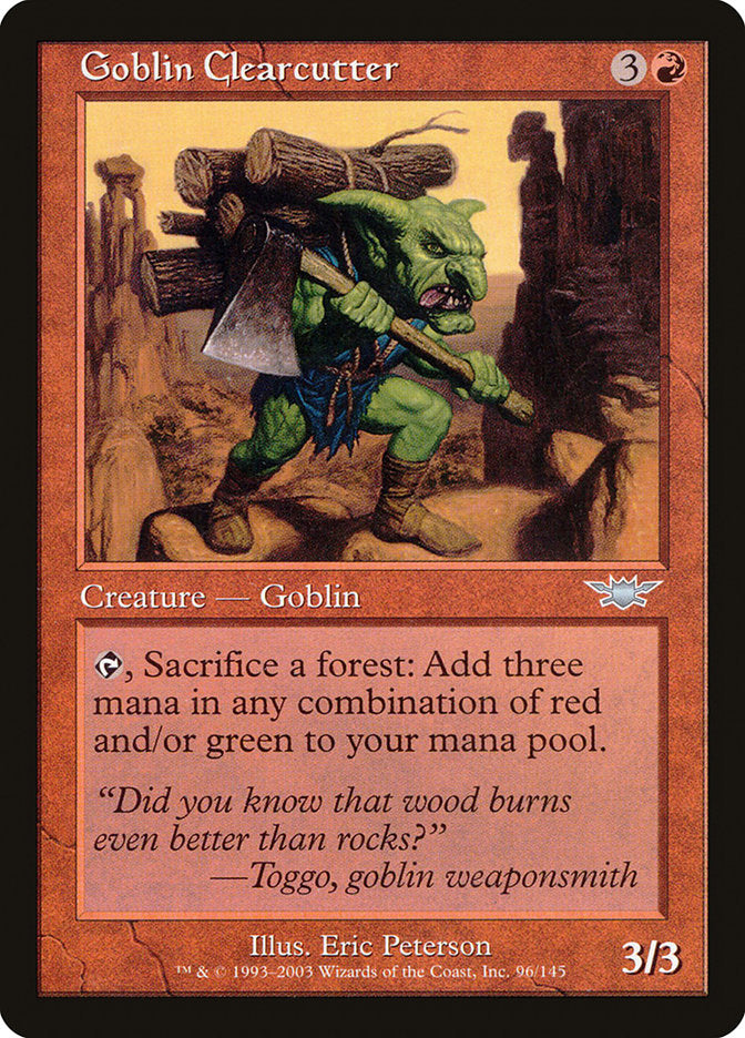Goblin Clearcutter - Foil