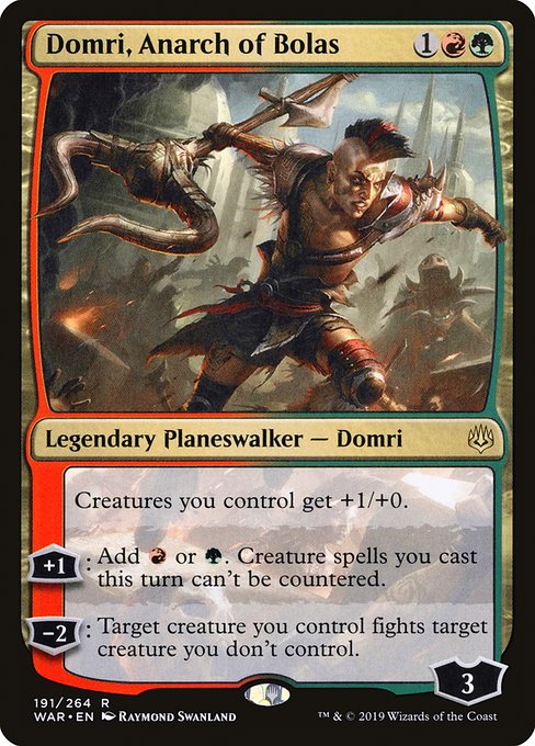 Domri, Anarch of Bolas (Japanese Alternate Art) - Foil