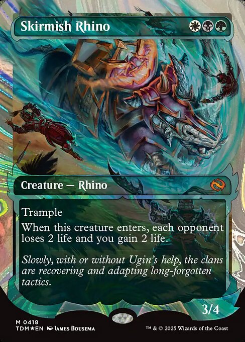 Skirmish Rhino - Halo Foil