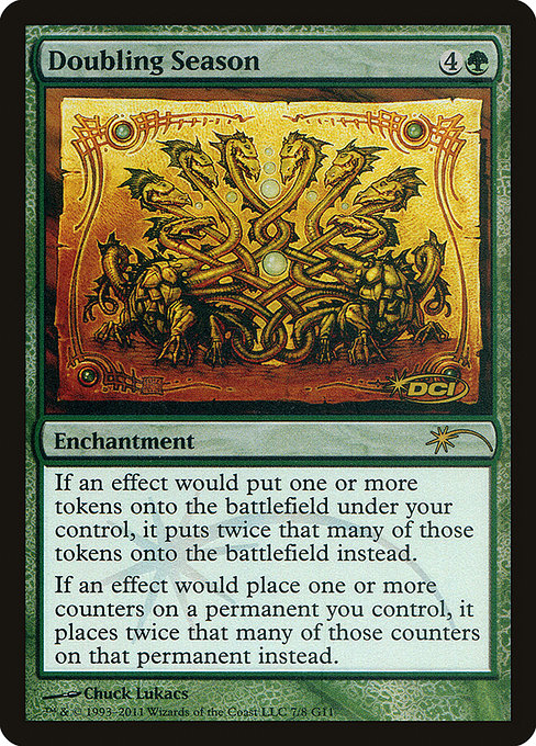 Doubling Season - Foil - Judge Promo