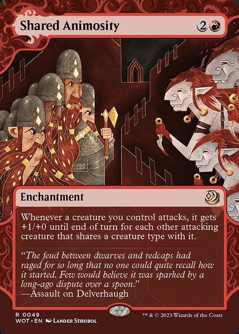 Shared Animosity - Foil