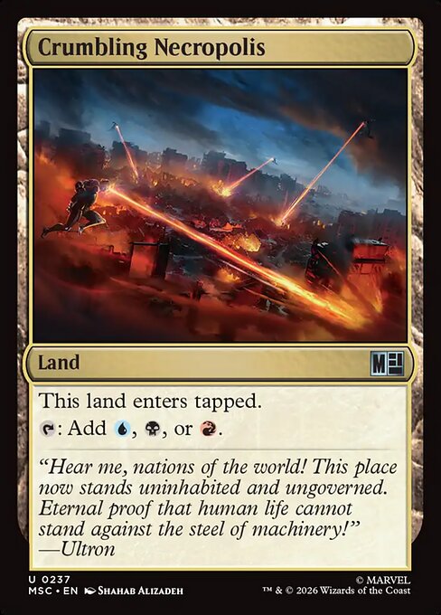 Crumbling Necropolis - Surge Foil
