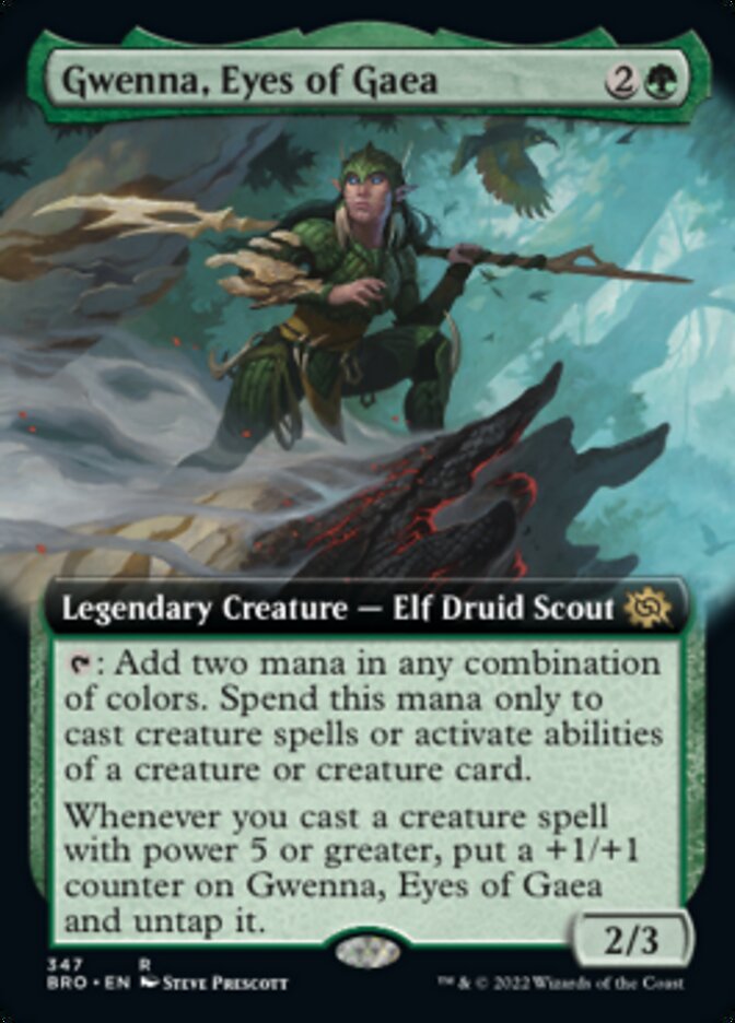 Gwenna, Eyes of Gaea - Foil