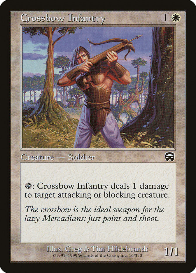 Crossbow Infantry - Foil
