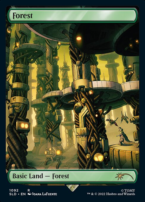 Forest (1092) Full Art - Foil