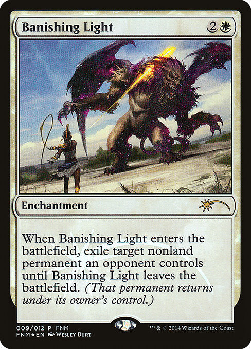 Banishing Light - Foil - FNM Promo