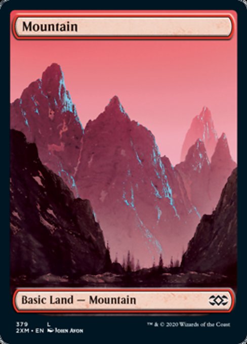 Mountain (379) - Full Art - Foil