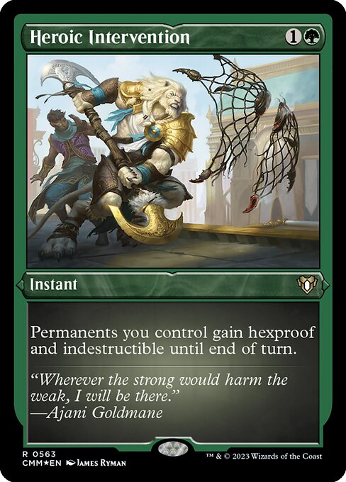 Heroic Intervention - Foil-Etched