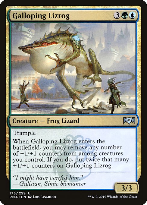 Galloping Lizrog - Foil