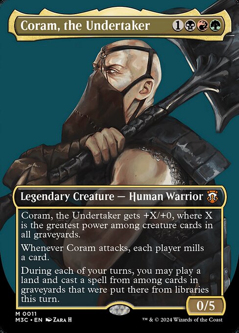 Coram, the Undertaker - Foil