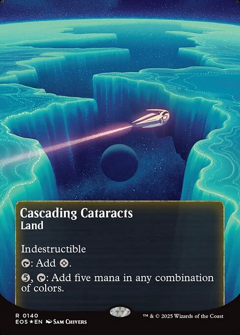 Cascading Cataracts - Galaxy Foil