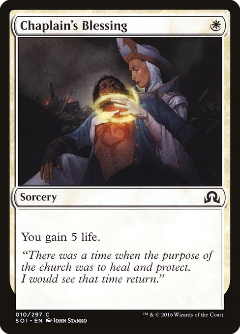 Chaplain's Blessing - Foil