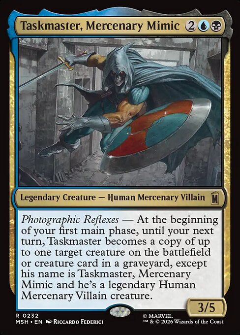 Taskmaster, Mercenary Mimic - Foil