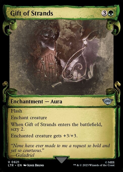 Gift of Strands - Silver Foil