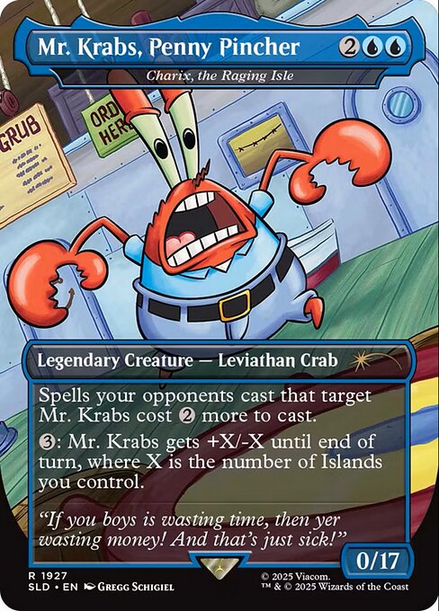 Charix, the Raging Isle (Mr. Krabs, Penny Pincher)