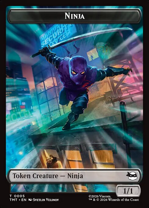 Ninja Token - Foil