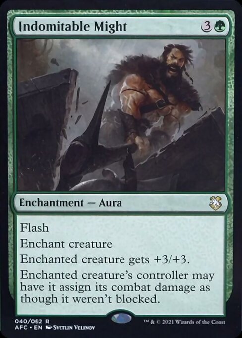 Indomitable Might