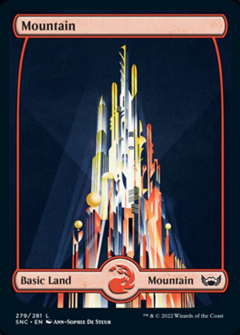 Mountain (279) - Full Art - Foil