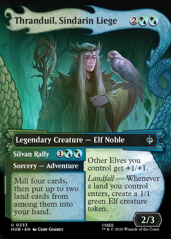 Thranduil, Sindarin Liege