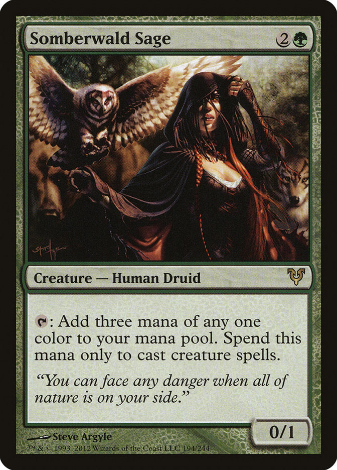 Somberwald Sage - Foil
