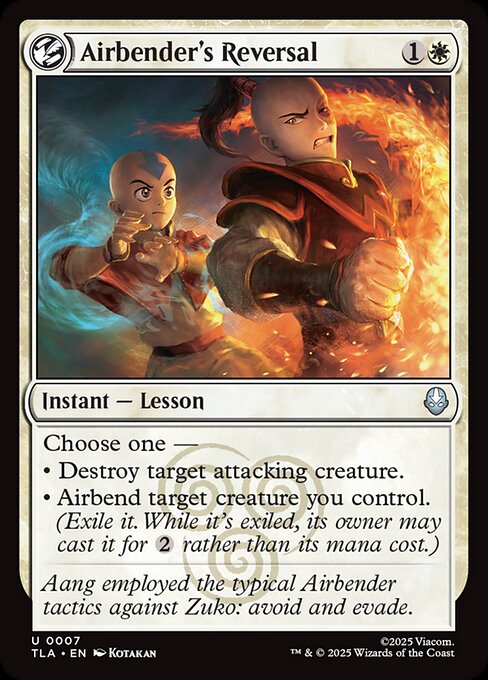 Airbender's Reversal - Foil
