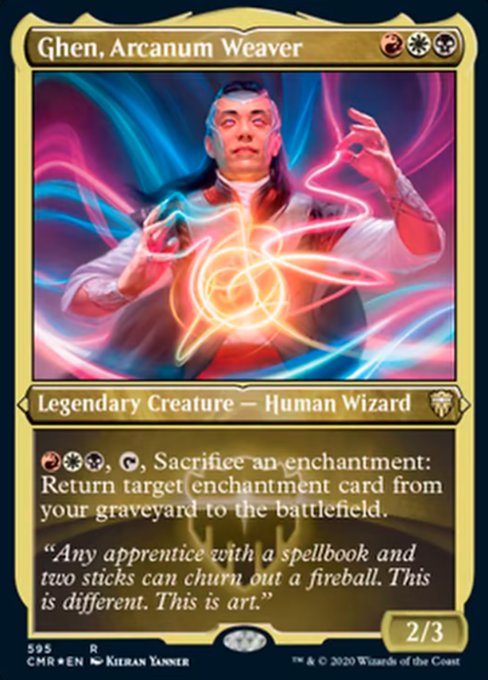 Ghen, Arcanum Weaver - Foil-Etched