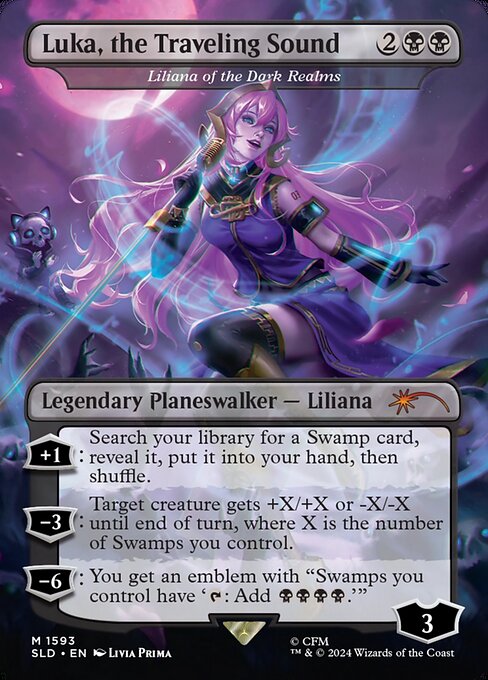 Liliana of the Dark Realms (Luka, the Traveling Sound)