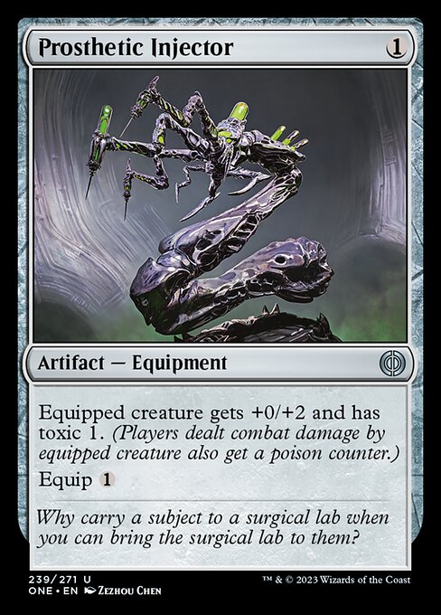 Prosthetic Injector - Foil