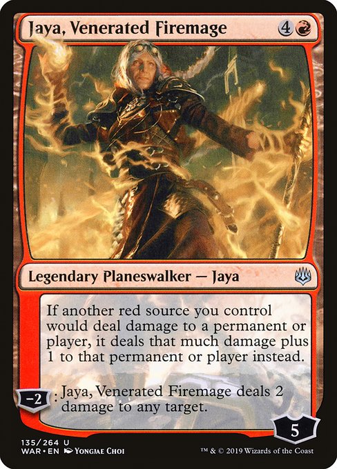 Jaya, Venerated Firemage (Japanese Alternate Art)