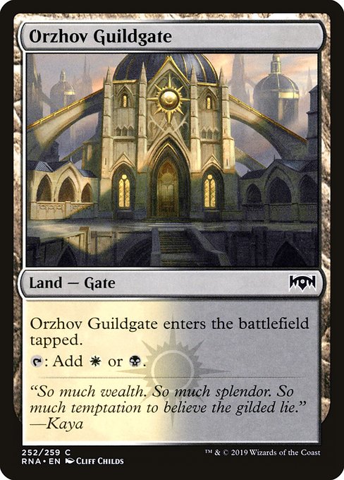 Orzhov Guildgate - Foil