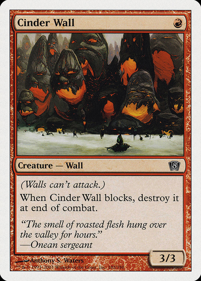 Cinder Wall - Foil