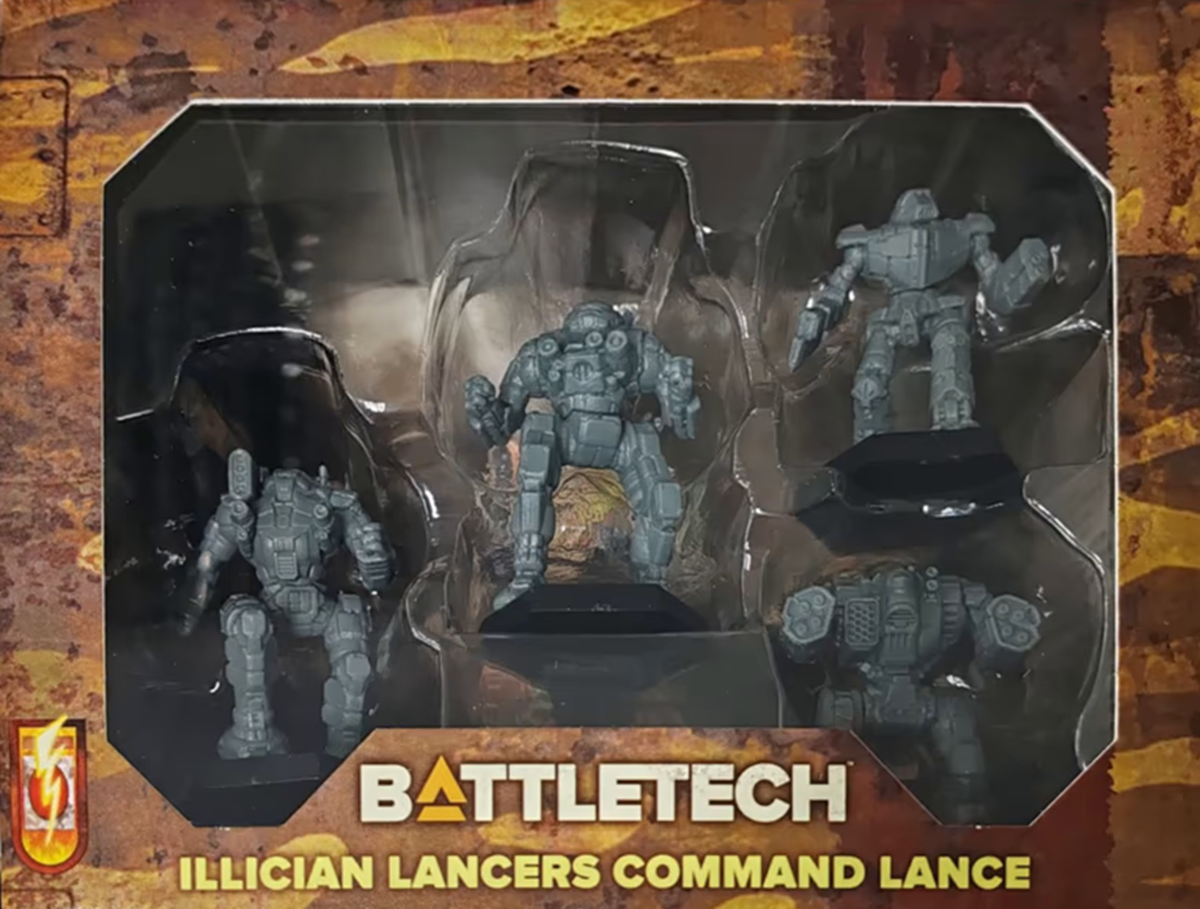 PREORDER - Battletech: Illician Lancers Command Lance