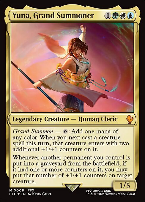 Yuna, Grand Summoner - Foil