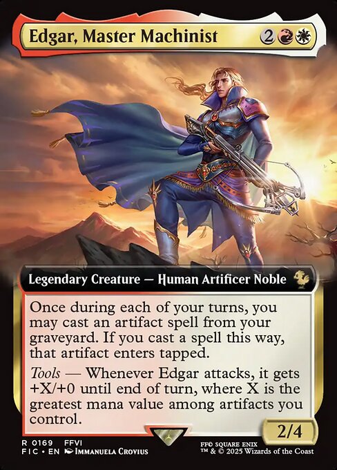 Edgar, Master Machinist - Foil