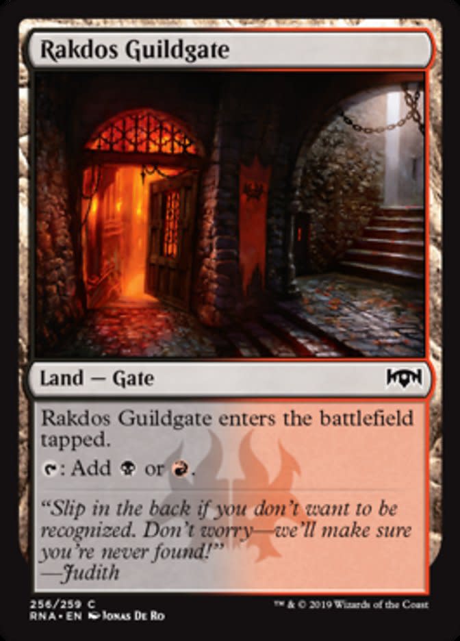Rakdos Guildgate (256) - Foil