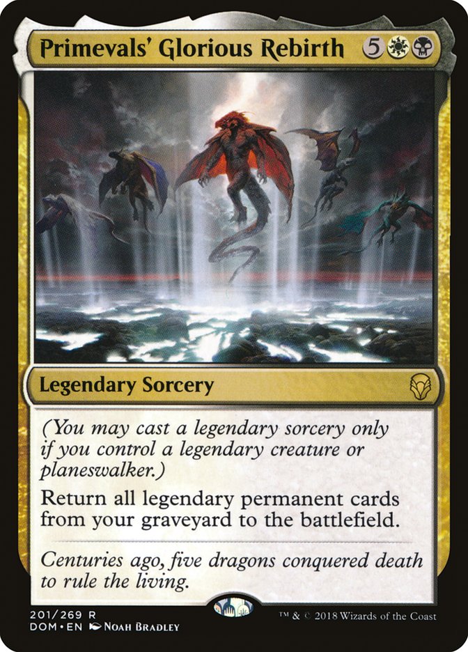 Primevals' Glorious Rebirth - Foil