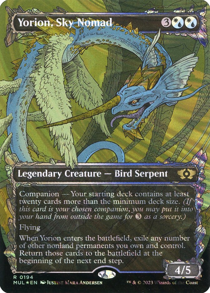 Yorion, Sky Nomad - Halo Foil