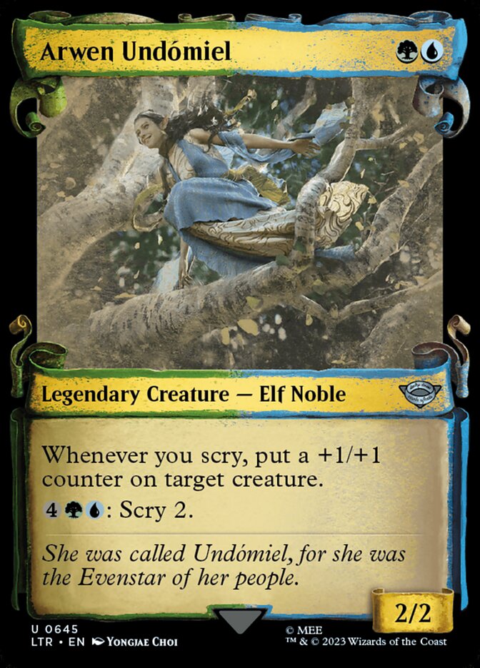 Arwen Undomiel - Silver Foil