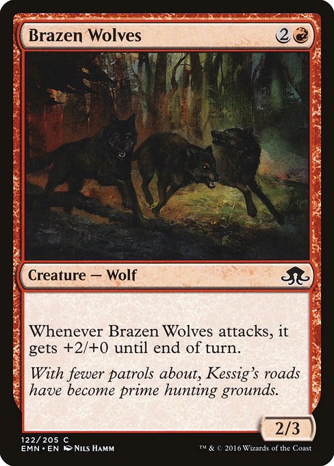 Brazen Wolves - Foil