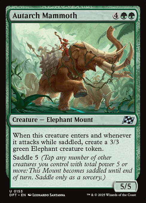 Autarch Mammoth - Foil