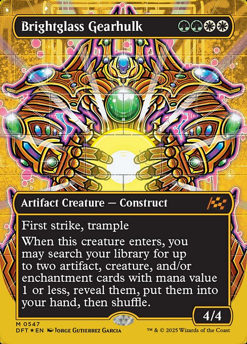 Brightglass Gearhulk - First Place Foil