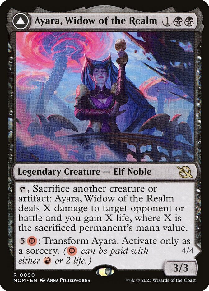 Ayara, Widow of the Realm - Foil