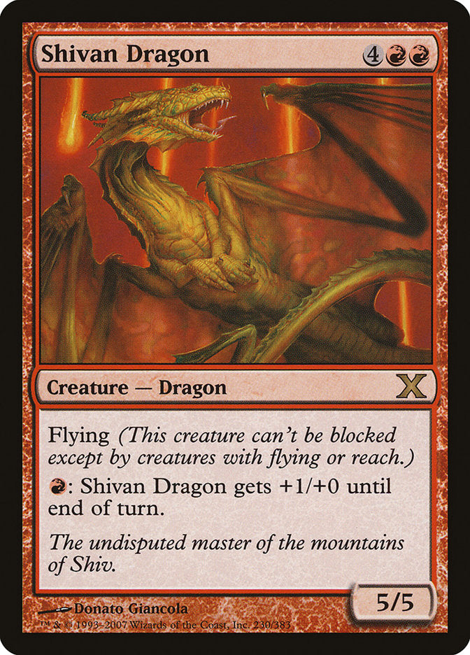Shivan Dragon - Foil