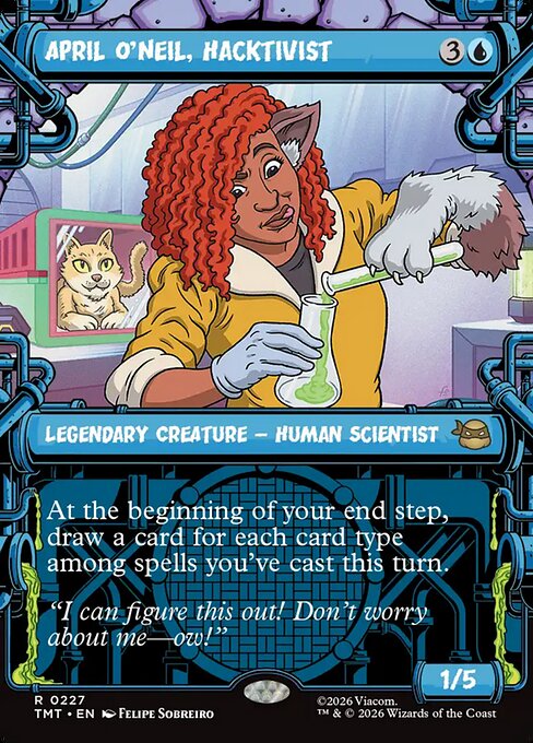 April O'Neil, Hacktivist - Foil